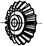 齒輪基本術語錐齒輪、準雙曲面齒輪及其齒輪副