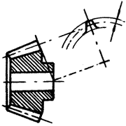 齒輪基本術語錐齒輪、準雙曲面齒輪及其齒輪副